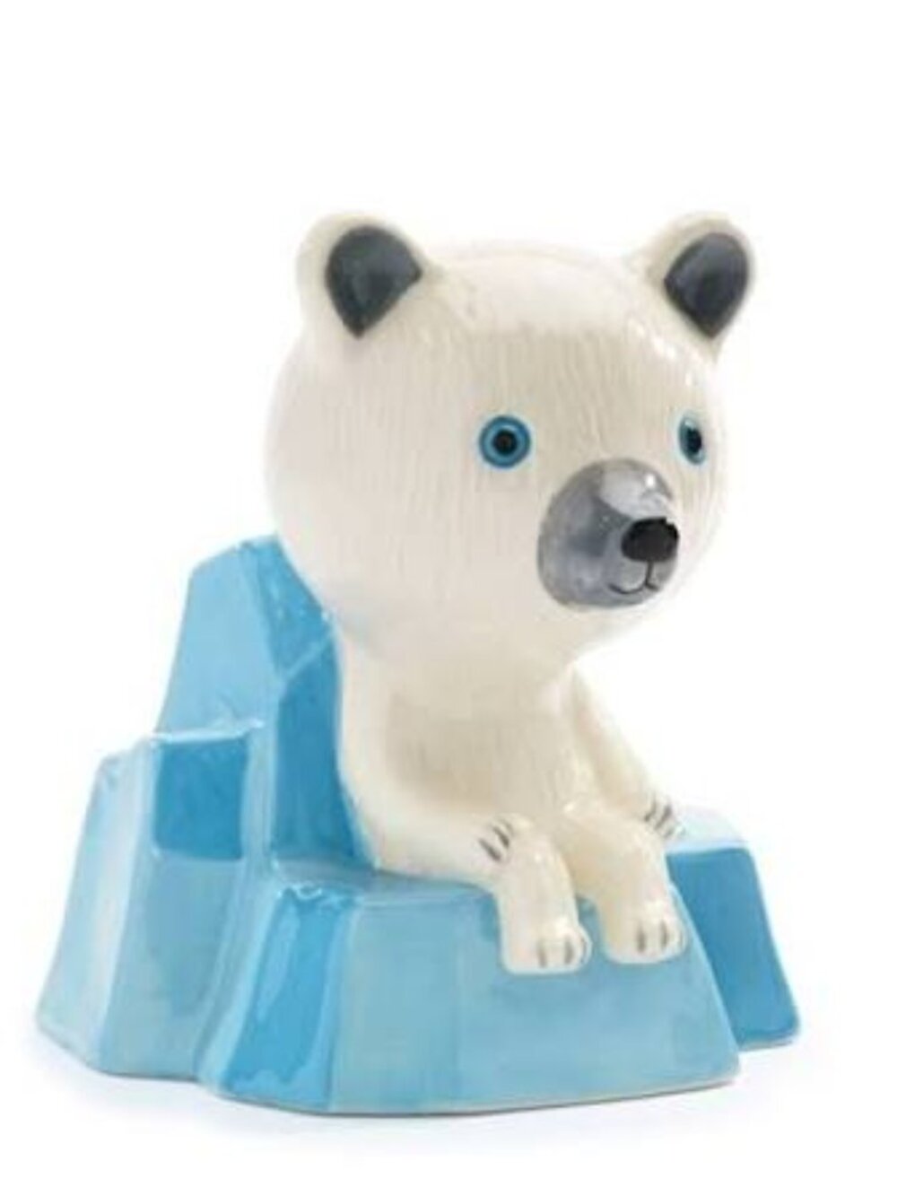 Djeco Ceramic Coin Bank On the Ice Little Polar Bear Money Box New in Box